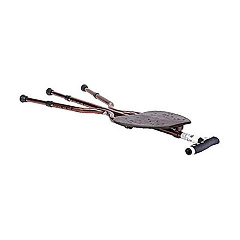 Bastón Plegable, Ligero, de Altura Ajustable, Asiento, bastón, Taburete de Descanso de Pesca portátil con luz Led para Personas Mayores, muletas