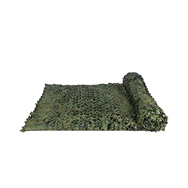 LGLFDJ Tarnnetz Sonnenschutz, Army Camouflage Decoration Sunshade Netting - Woodland Military Camo for Camping Shooting…