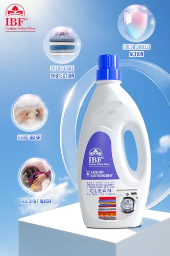Image of Advance Matic Premium And Organic Liquid Detergent,Top Load & Front Load Detergent For Washing Machine Balanced Ph, Non Toxic Multi-Fragrance (PO-10) Blue