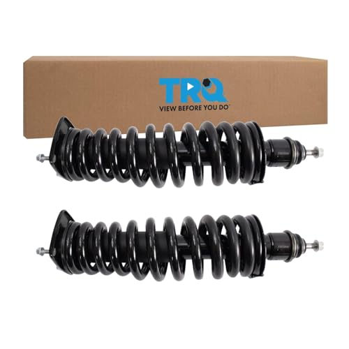 Image of TRQ Rear Shock & Spring Assembly Set Compatible with Mercedes-Benz ML320 ML350 ML430 ML500