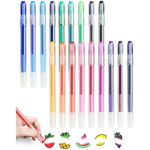 Bolígrafos Borrables Ezigoo 0.7 mm 18 Uds Cover