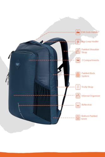 Image of Wildcraft Nimbus Large Workpack for Work and Travel | Lightweight