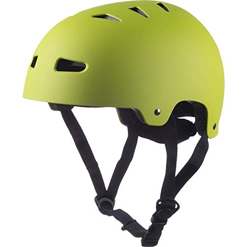 Casque de skate FIREFLY Prostyle Matt 2.0 vert lime taille L avec son set de protection adulte