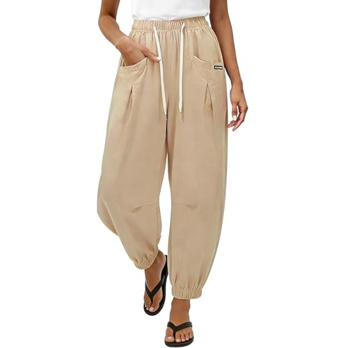 Pantalon court mélange ample contre la chaleur de l'été au quotidien
