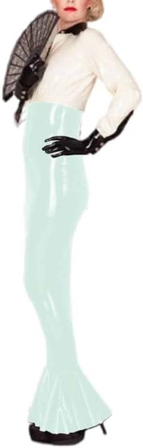 PVC スカート スカート ハイウエスト ラテックス レザー タイトスカート クラブ パーティー ウェアペンシル スカート,白,6X フェイク レザータイトロングスカート[品番：MKSW0054277]｜GYDA（ジェイダ）のレディースファッション通販｜SHOPLIST（ショップリスト） PVC スカート スカート ハイウエスト ラテックス レザー タイトスカート クラブ パーティー ウェアペンシル スカート,ライトグ