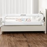 UPGOGO Folding Bed Rail for Toddlers,Baby Bed Rail Guard...