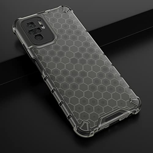 Image of Glasgow Back Case Cover Designed for Mi Redmi Note 10s - Black