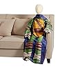 Northwest Youth Comfy Throw Blanket with Sleeves Nickelodeon Teenage Mutant Ninja Turtles, Being Leo, Multi Color #5