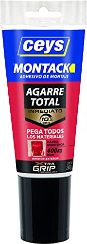 Ceys - Adhesivo de montaje - Montack a.t - Inmediato - Tubo 260 G Cover