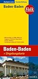  Falk Stadtplan Extra Standardfaltung Baden-Baden