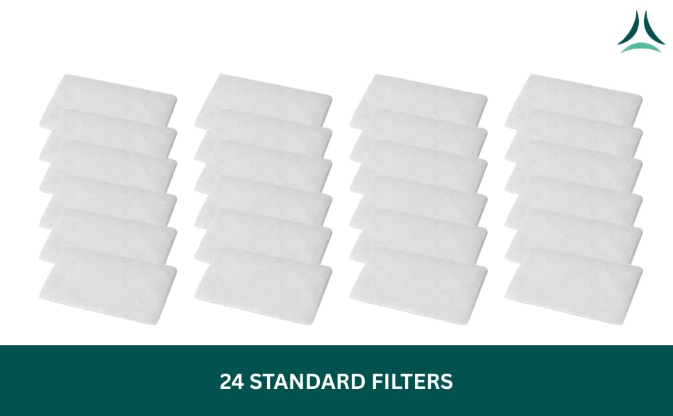 Image of VERSAL Premium CPAP Filter Compatible with ResMed S9 /AirSense 10 : 24 pack (1 year supply)