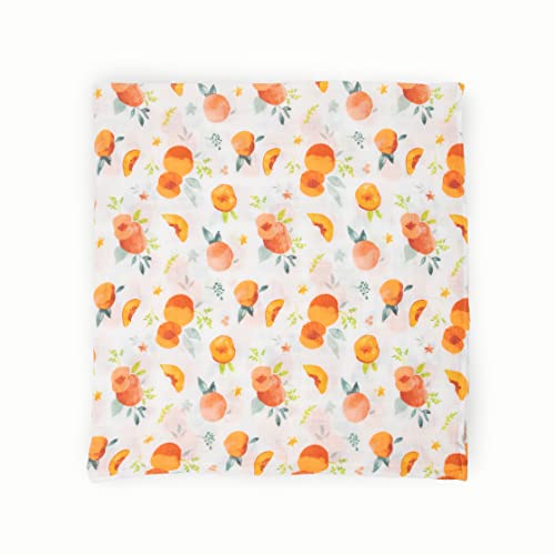 Image of Little Unicorn Muslin Swaddle Blanket for Newborns & Infants | Soft & Breathable Fabric | Set of 3 Baby Blankets for Swaddling, Nursing, Shower Gifts (Georgia Peach)