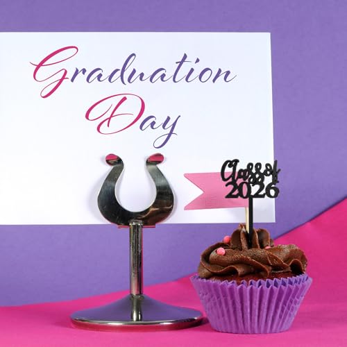 Fournitures de Fête et Décorations de Cupcake Class of 2022 pour Gâteaux