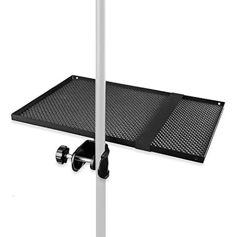 Mr.Power Microphone Stand Rack Tray Holder for Stage, Live Streaming, Recording (13" x 9") (Large) Cover