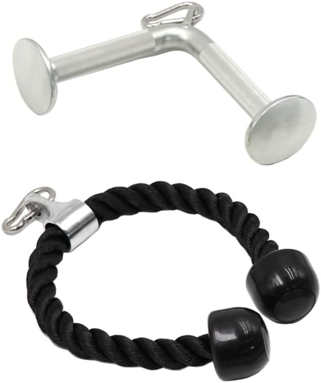 Rowing Handle Tricep Rope Set Triceps Handles Lat Pull Handles Cable