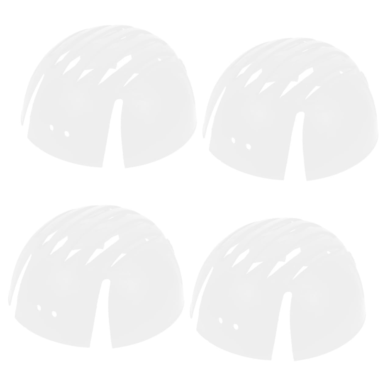 Tofficu Doublure De Casque De Plein Air Casquette Anti-heurt Dur Hommes Hardhats Sécurité Chapeau Remplacement De L'insert du Casque Doublures De Casque Plastique Blanche