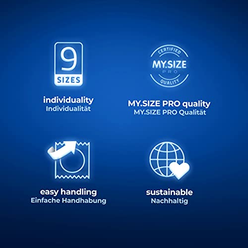 MY.SIZE PRO condoommaat 2, 49 mm, 36 condooms - Perfecte pasvorm en een geschikte maat voor elke man - Afbeelding 5