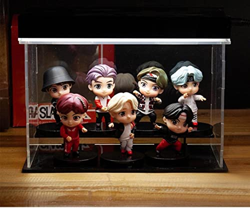 Image of Awestuffs Action Figure Limited Edition for Car Dashboard, Decoration, Cake, Office Desk & Study Table (BTS Bangtan Boys (Set of 7)),