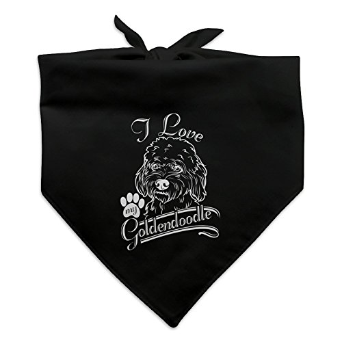 GRAPHICS & MORE I Love My Goldendoodle Dog Pet Bandana