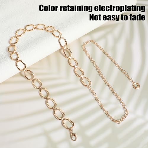 Women Waist Chain Gold Chain Belt Metal Belly Chains Belt Western Adjustable Cute Decorative Accessories Suitable Formal Wear Jeans Casual Pants Girls Christmas Gifts4