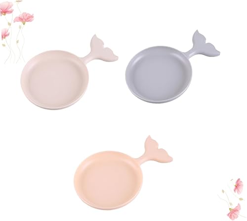 Miniatura 6 de Healeved Platos de aperitivo de plástico Plato de aperitivo Plato de plástico para servir plato de bandeja de vajilla plato de postre Plato de fruta