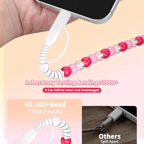 Image of Aolcev USB C Cable 2 in 1 Multi USB A to USB C Fast Charging Cable 3.3FT
