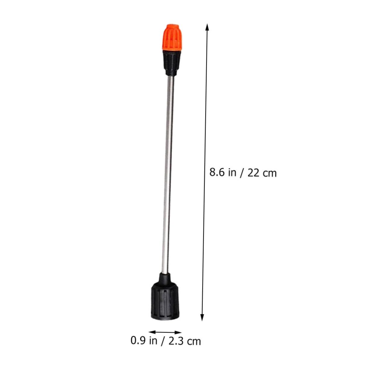 Generic 2pcs Garden Sprayer Pole Extension Pressure Water Sprayer Wand Long Spray Rod for Garden