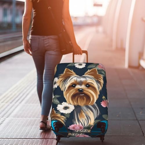 Housse de protection pour valise anti rayure Yorkie Dog M