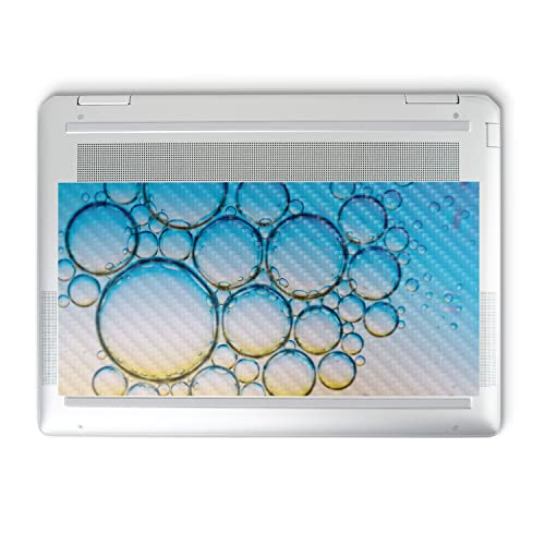 Image of MightySkins Carbon Fiber Skin Compatible with HP Spectre x360 14 inch (2022) Full Wrap Kit - Sunrise Bubbles | Protective, Durable Textured Carbon Fiber Finish | Easy to Apply | Made in The USA