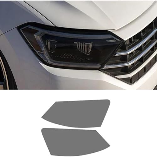 Film de protection de phare pour Jetta A7 2018-2024 en TPU autocollant transparent