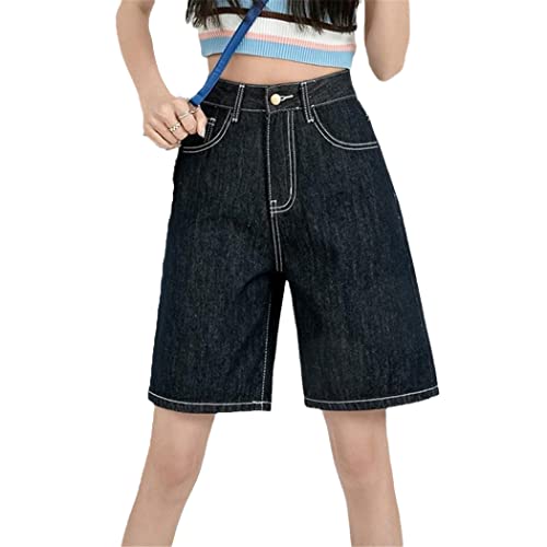 Short d'été en denim noir pour vos journées décontractées en ville