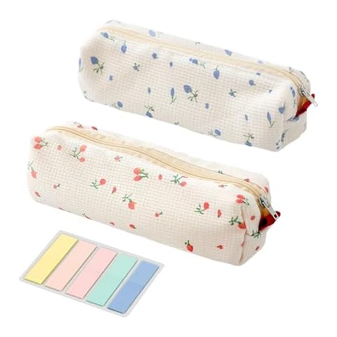 XMNIVATE Floral Pencil Storage Bag Set Cover
