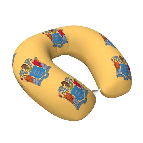 Almohada poliéster semicircular para viaje cómodo miniatura 2