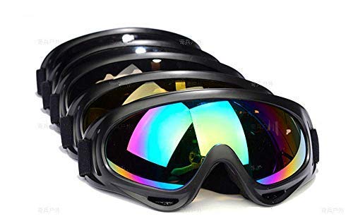 DPLUS Motorcycle Goggles - Glasses Set of 5 - Dirt Bike ATV Motocross