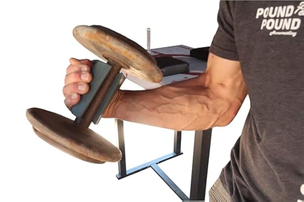 Arm Wrestling Training Handle - Pair of Hand Shaped Grips with Custom Handles Included - Arm Wrestling Training Equipment