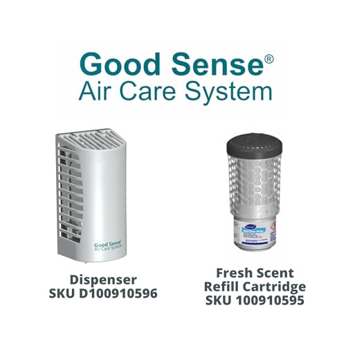 Diversey-100910595-Good-Sense-60-Day-Air-Care-System-Cartridge-Deodorizer-Freshener-for-Restrooms-Gyms-High-Traffic-Public-Spaces-Fresh-Scent-Refill-1-Cartridge-Pack-of-6