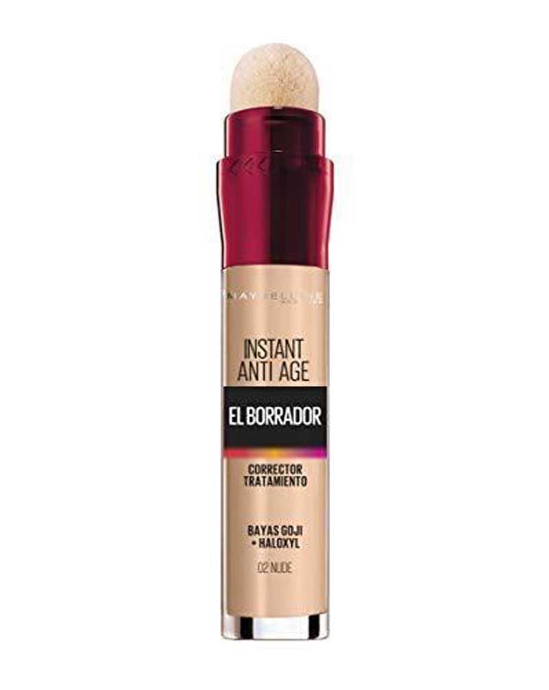 Maybelline New York Instant Anti-Age Corrector de Ojeras, 02 Nude en oferta en Amazon