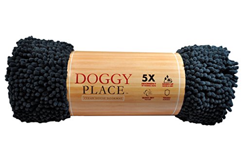 image for My Doggy Place - Ultra Absorbent Microfiber Dog Door Mat, Durable, Qui
