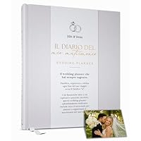 Agenda Matrimonio & Planner – Countdown 18 Mesi, Budget Planner, Lista Invitati, Moodboard Creativi – Diario della Sposa & Regalo di Fidanzamento – Organizzazione Matrimonio Italia