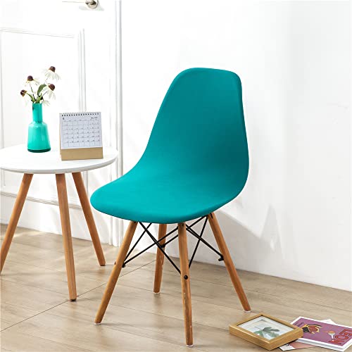 Highdi Housse de Chaise de Salle à Manger Scandinaves Extensible, Housse de Chaise Couleur Unie, Couverture de Chaise sans Accoudoirs pour Cuisine, Salon,...