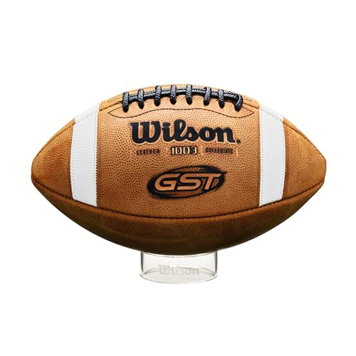 Wilson Unisex – Erwachsene Clear FB Ball Stand Team Sports Halterung für einen Fußball, Claire, Keine Größe