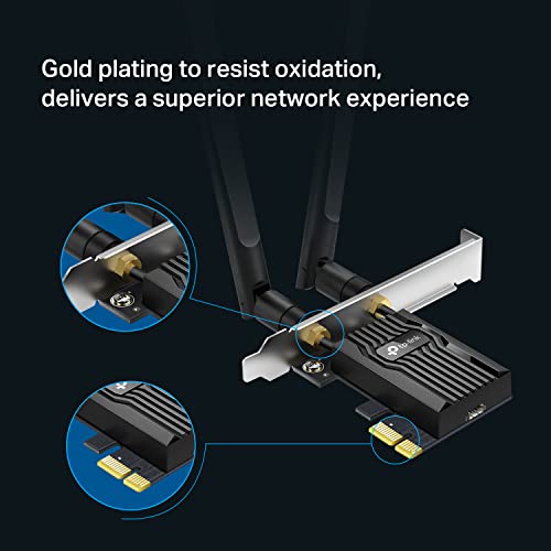TP-Link WiFi 6 PCIe WiFi Card for Desktop PC- AX3000 Dual Band Network Card - image 7