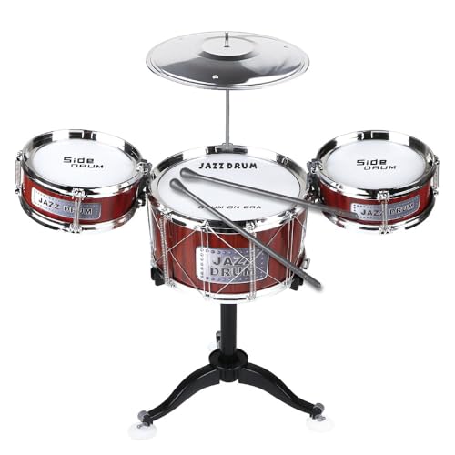 Image of Chilartalent Kids Drum Set Plastic Toy Drum Set for Kids 1 - 5 Years Old Boys Girls Musical Instruments Playing Beats Toys Ideal Gift Toy for Toddlers