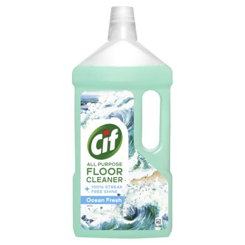 Cif Ocean Floor Cleaner against stubborn dirt for cleaning linoleum vinyl and ceramic tiles 950 ml