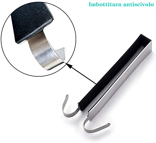 UFURMATE Lot De 2 Crochets De Porte De Douche En Acier