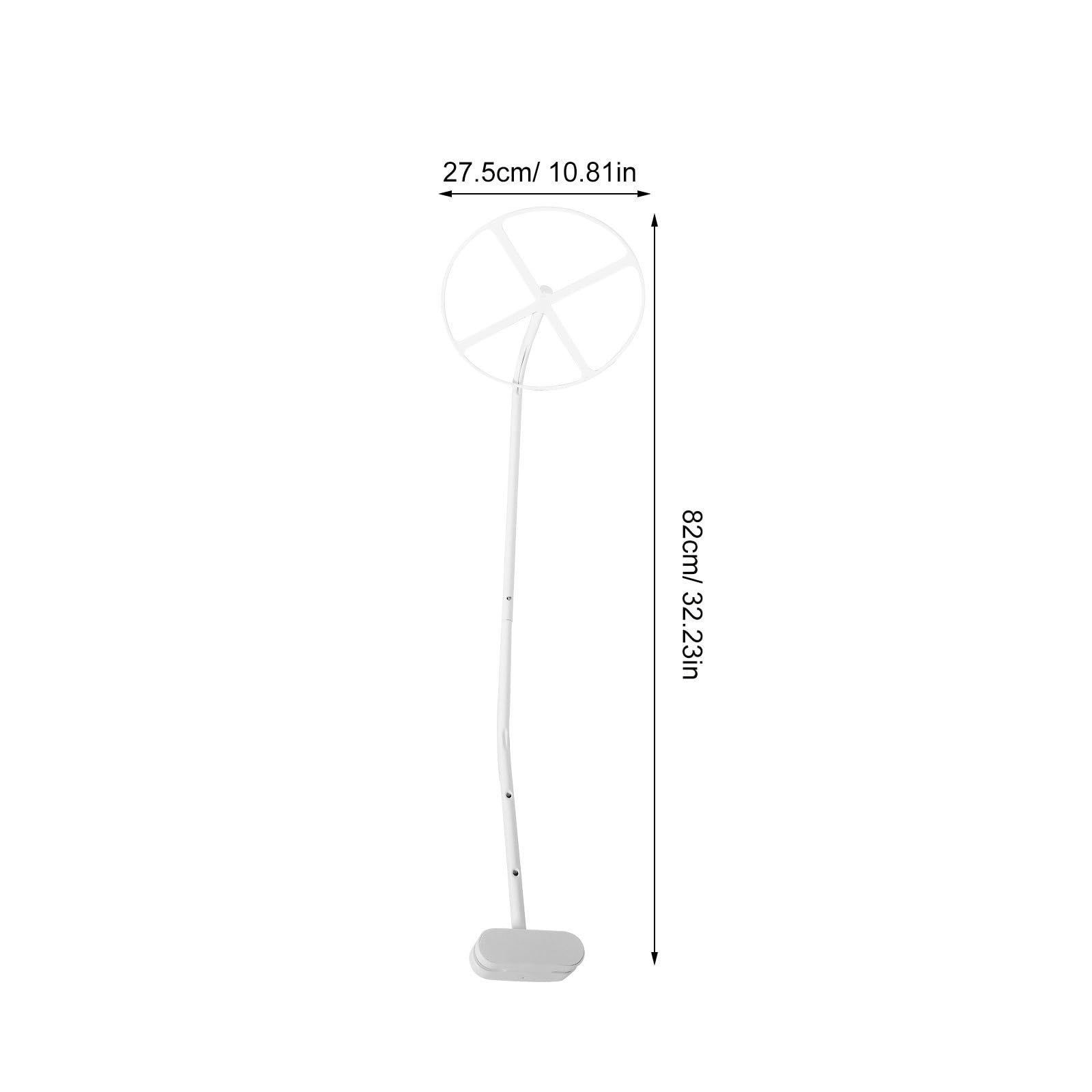 SUPVOX Supporto per zanzariera da 2 pezzi per culla - Supporto per baldacchino con clip, per rete da letto, struttura in metallo per baldacchino per cameretta dei bambini
