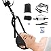 Nacken Hängematte, Hals Hängematte mit Stützstange und Ohrloch, Flexibel Kopfhängematte zur Schmerzlinderung, Neck Stretcher Hammock für Nackenschmerzen, Muskelverspannungen, Schulterschmerzen