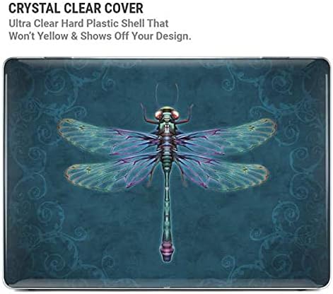 Skinit Case + Skin Compatible with MacBook Air 13in (2020) - Tate and Co. Mystical Dragonfly Design