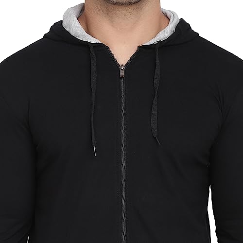 Image of Geum Men's Hooded Neck Full Sleeves T-Shirt