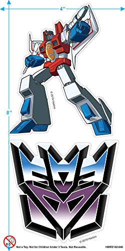 Popfunk Transformers Starscream Youth T Shirt & Stickers (X-Large)3